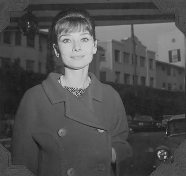 Documented Fall 1959 Givenchy by Hubert de Givenchy Haute Couture Chic Black Wool Coat
