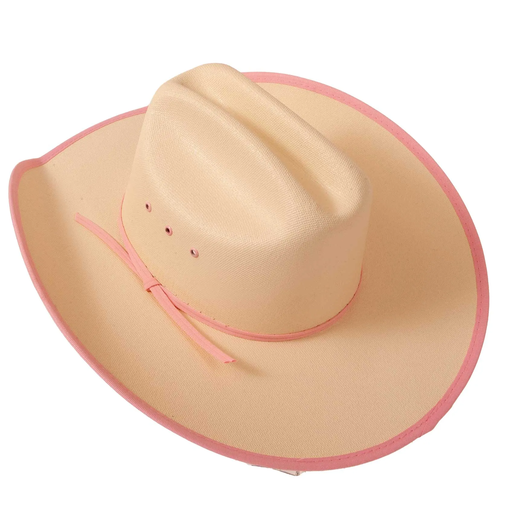 Dolly Blush Cowgirl Straw Hat