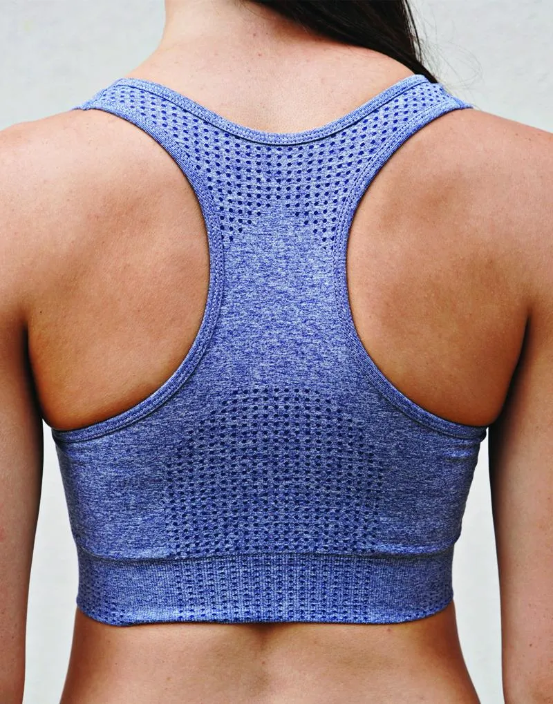DOMINATE SEAMLESS LEGGINGS - GRAY