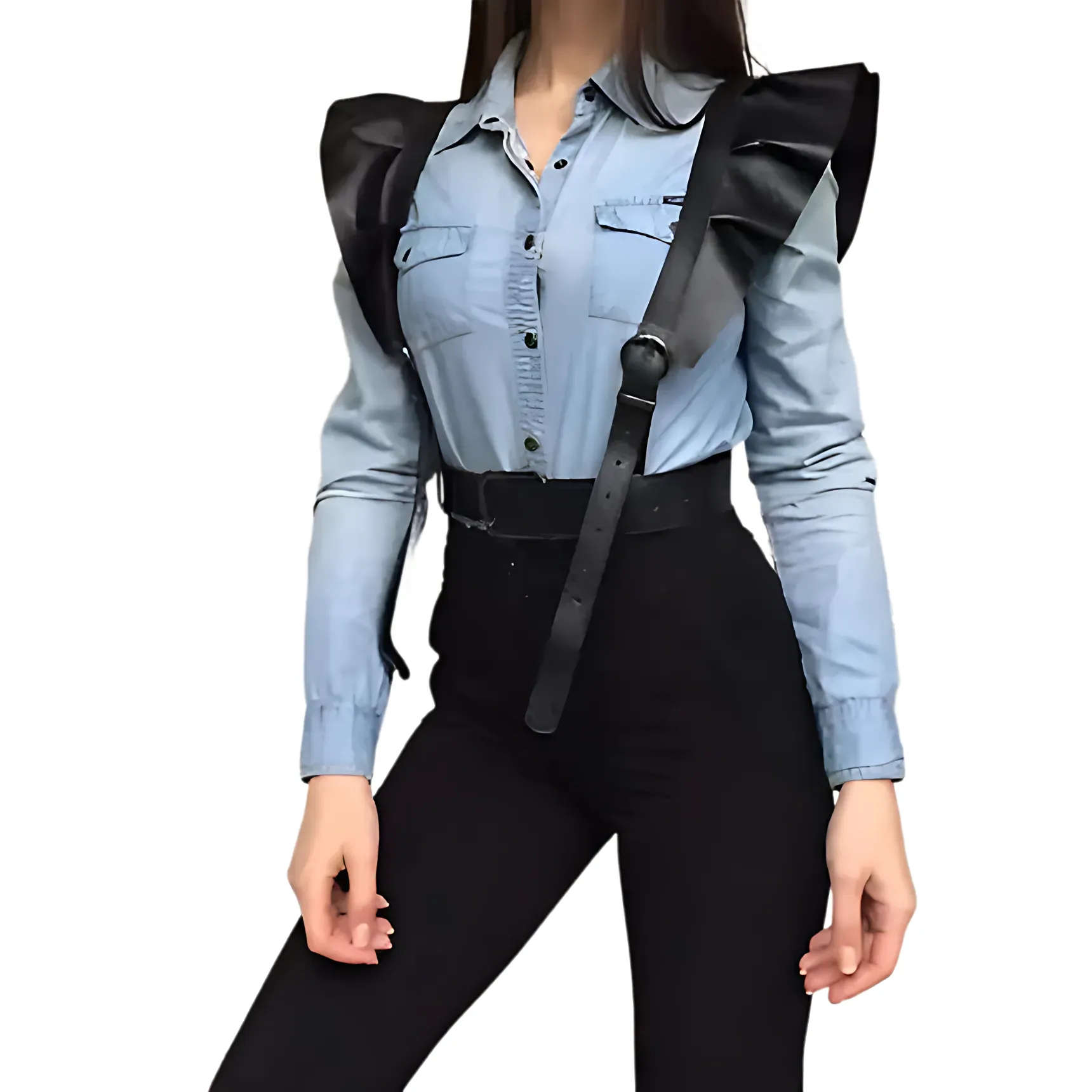 Double Shoulder Strap  Fashion Belt