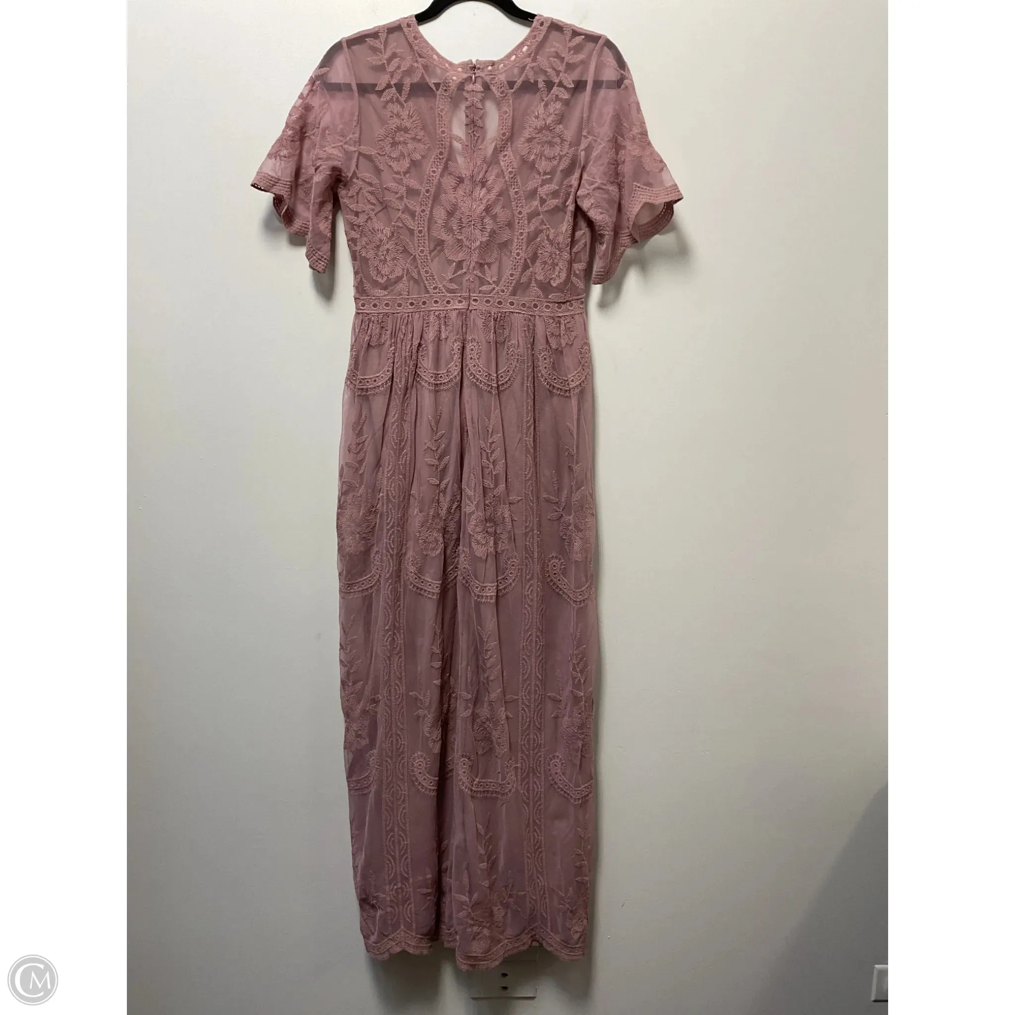 Dress Casual Maxi By Pink Blush In Mauve, Size: M