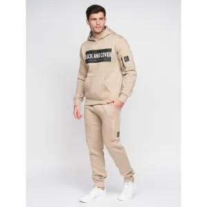 Duck & Cover MILGATE JOG PANT - STONE