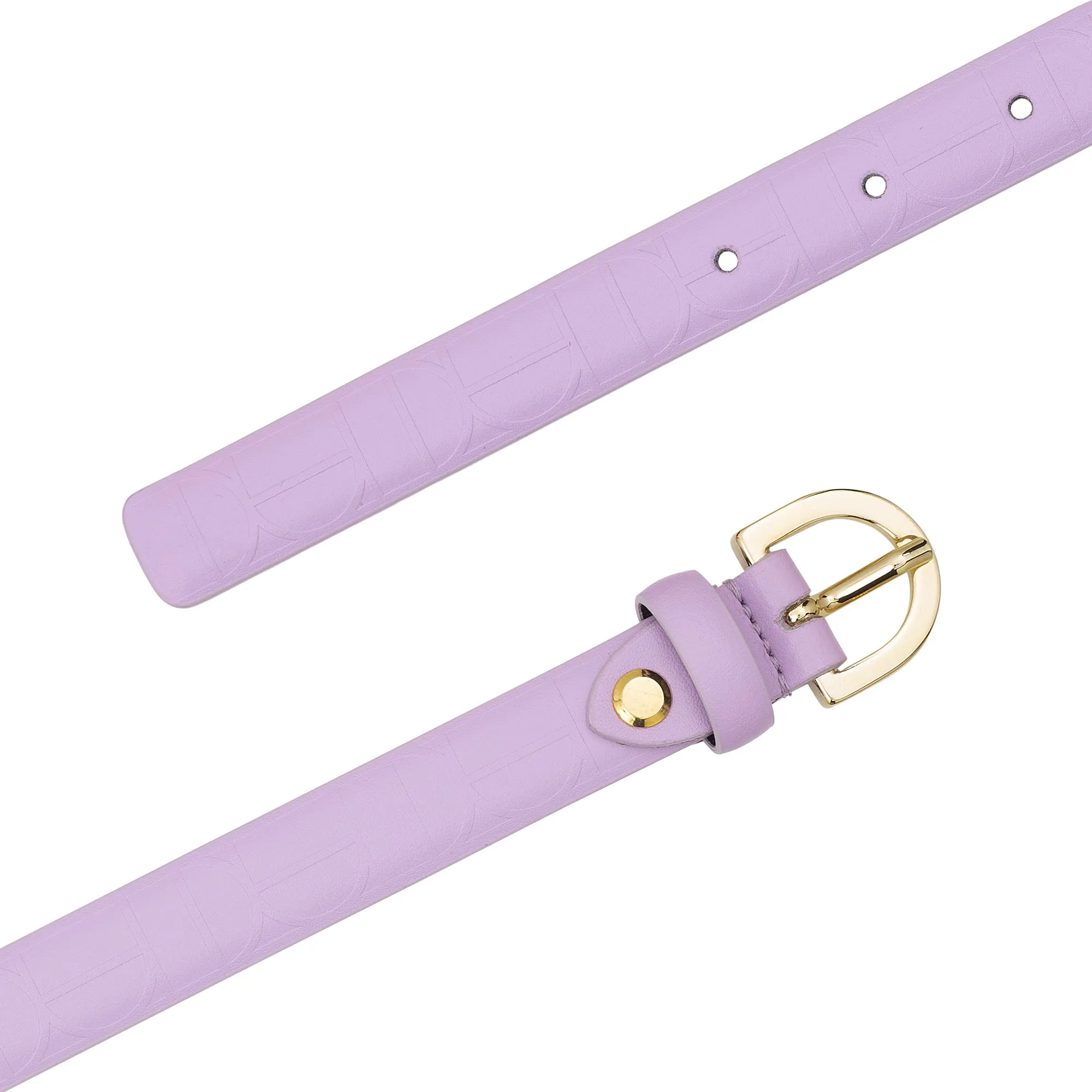 Dudu thin woman in soft leather, H 20mm, made in Italy, elegant, adjustable adjustable
