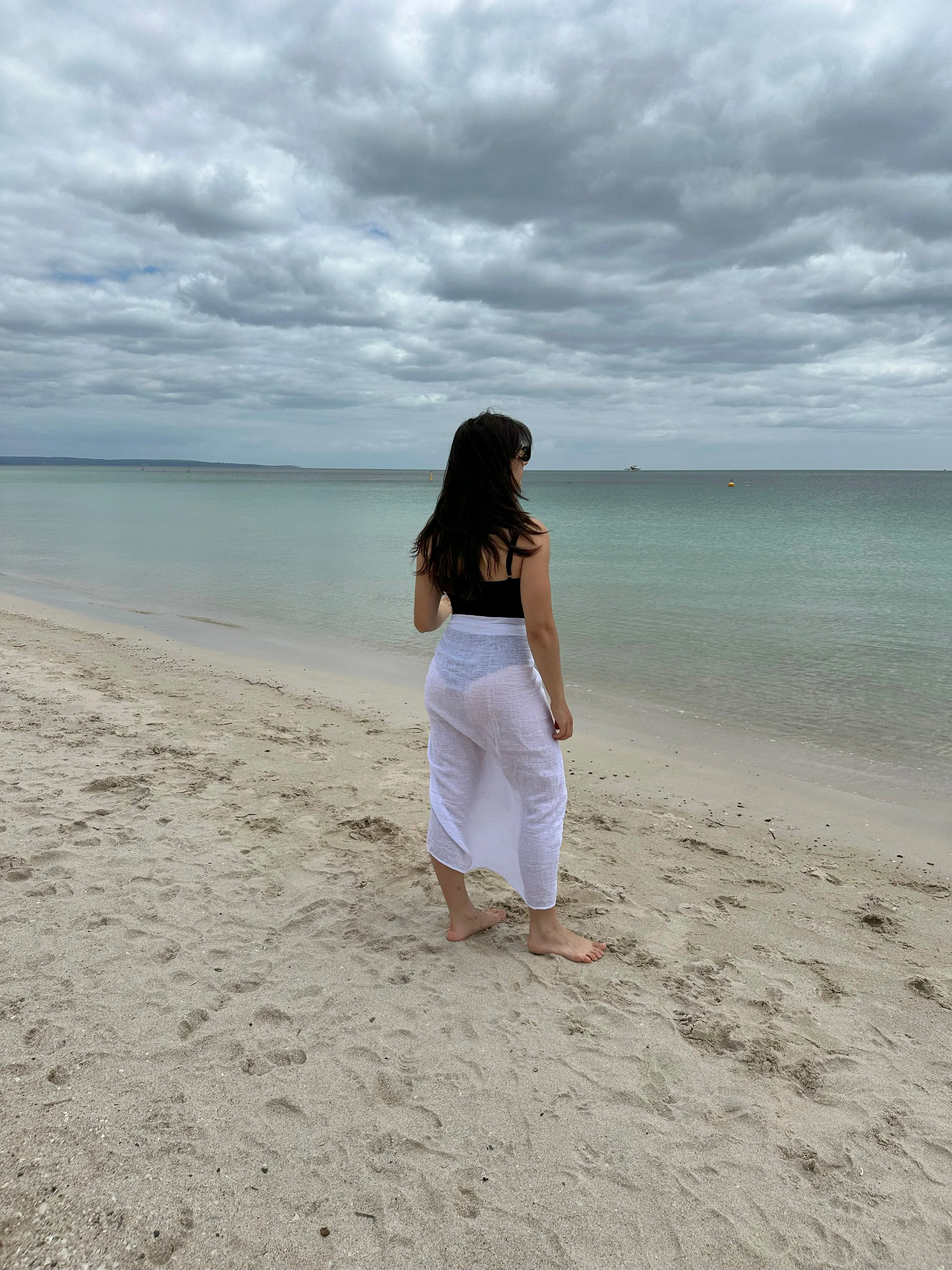Dune Pareo Sarong French Linen Muslin
