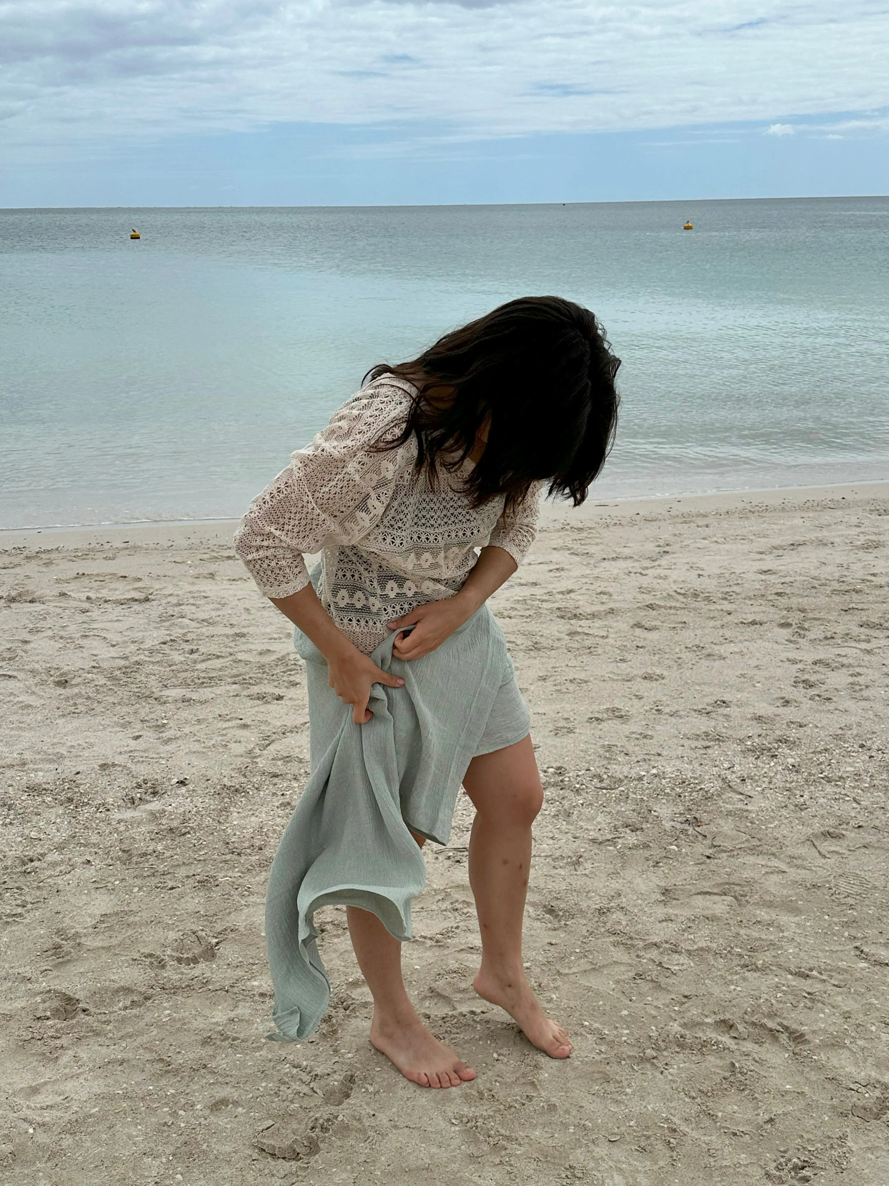 Dune Pareo Sarong French Linen Muslin