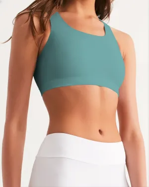 DUSTY MINT Women's Seamless Sports Bra