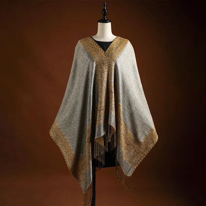 Elegance Paisley Winter Shawl