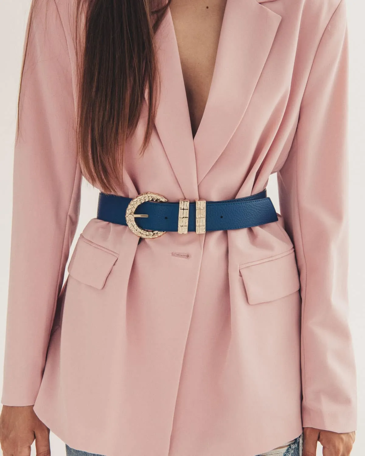 ERINI Belt - Dark Blue