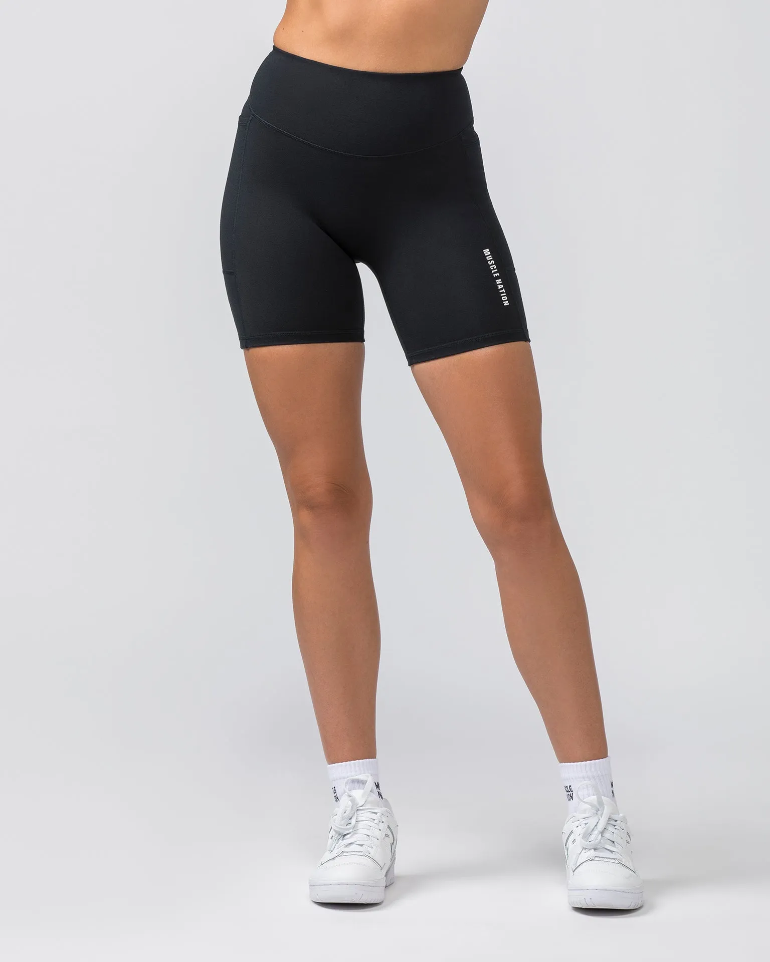Everyday Pocket Bike Shorts - Black