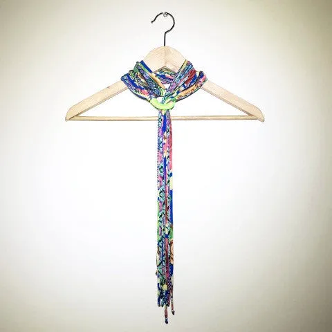 Fabric Boho Necklace (long)