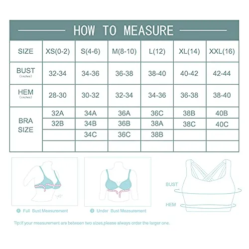 Fancyskin Strappy Sports Bras for Women Cross Back Sexy Padded Yoga Bra Tops Cute Activewear Pink Slash XS