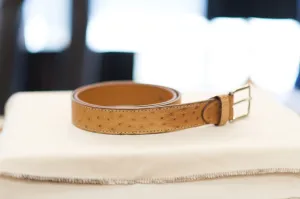 Farnese Authentic Ostrich Belt