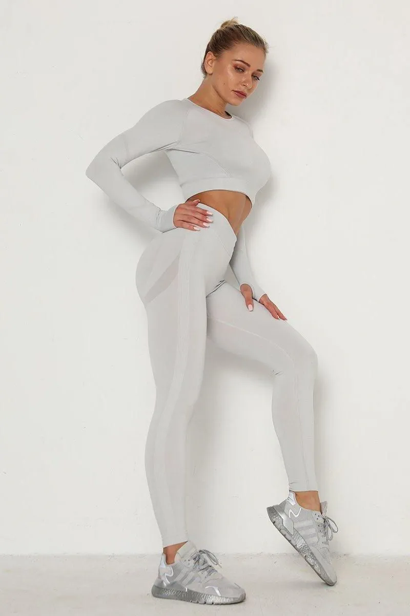 Fashion Gray Yoga set