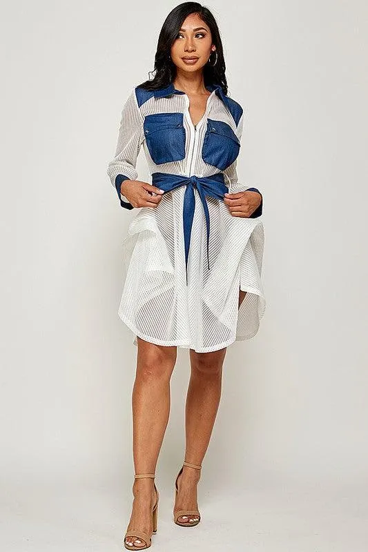 FASHION INSPIRED JACKET DENIM