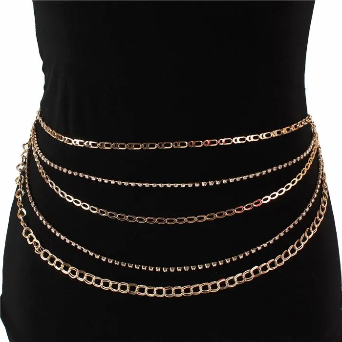 Fashion Link 5 Layerd Belt