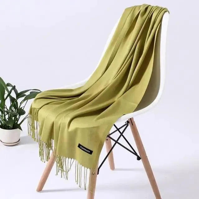 Fashion Women Scarf Winter Long Lady Shawls For Women For Winter Scarves Wraps Fashion Winter Women's Scarf Touch Shawl Wrapped Soft Warm Scarf