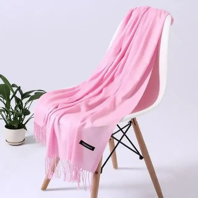 Fashion Women Scarf Winter Long Lady Shawls For Women For Winter Scarves Wraps Fashion Winter Women's Scarf Touch Shawl Wrapped Soft Warm Scarf