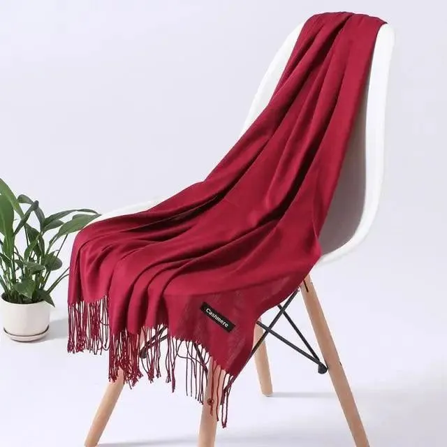 Fashion Women Scarf Winter Long Lady Shawls For Women For Winter Scarves Wraps Fashion Winter Women's Scarf Touch Shawl Wrapped Soft Warm Scarf