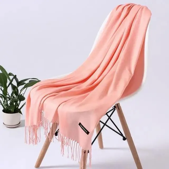 Fashion Women Scarf Winter Long Lady Shawls For Women For Winter Scarves Wraps Fashion Winter Women's Scarf Touch Shawl Wrapped Soft Warm Scarf
