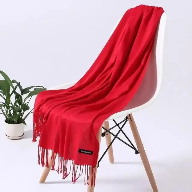 Fashion Women Scarf Winter Long Lady Shawls For Women For Winter Scarves Wraps Fashion Winter Women's Scarf Touch Shawl Wrapped Soft Warm Scarf