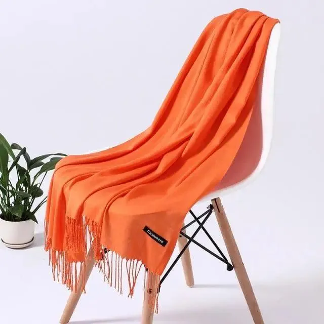 Fashion Women Scarf Winter Long Lady Shawls For Women For Winter Scarves Wraps Fashion Winter Women's Scarf Touch Shawl Wrapped Soft Warm Scarf