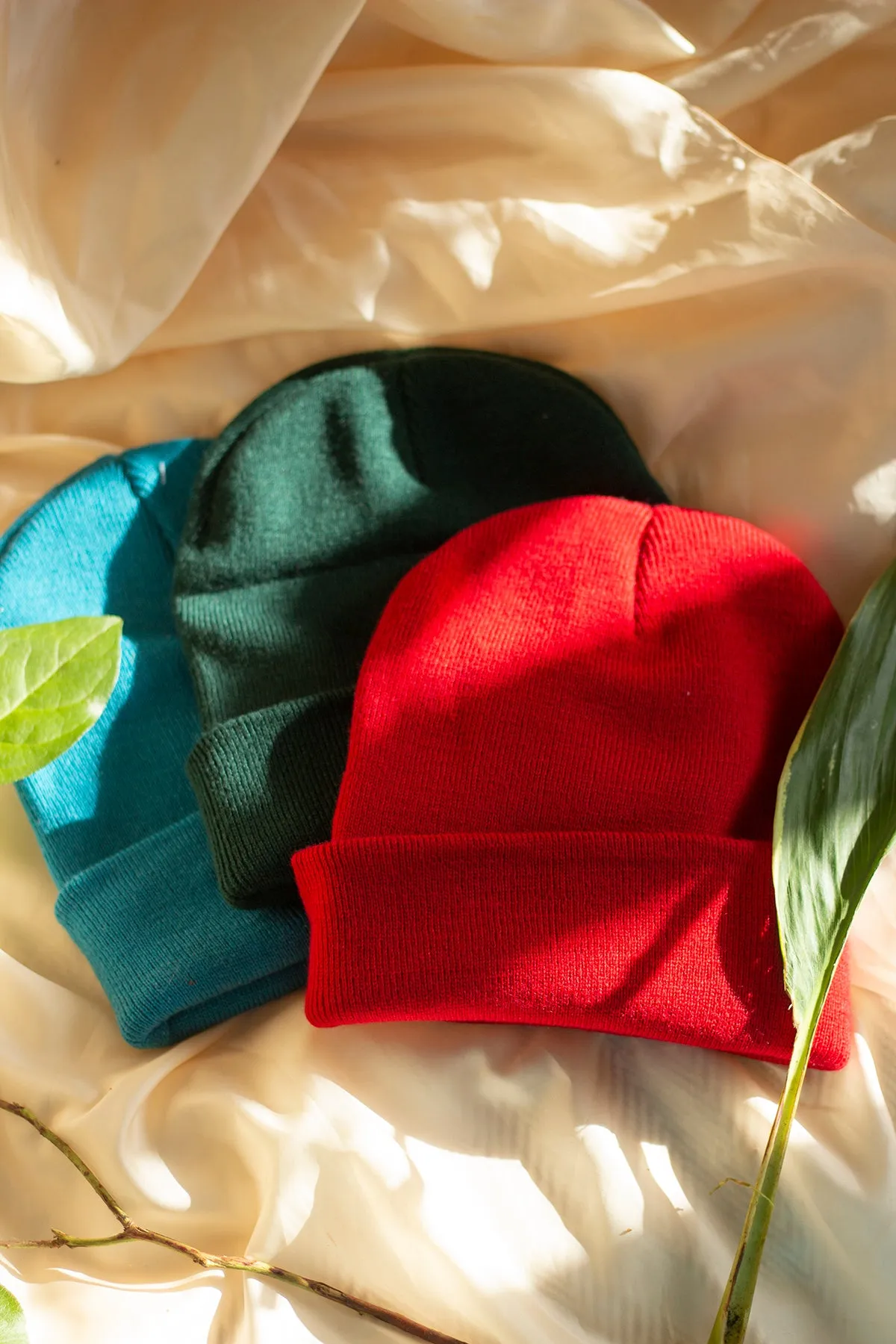 Fir Green Beanie Hat