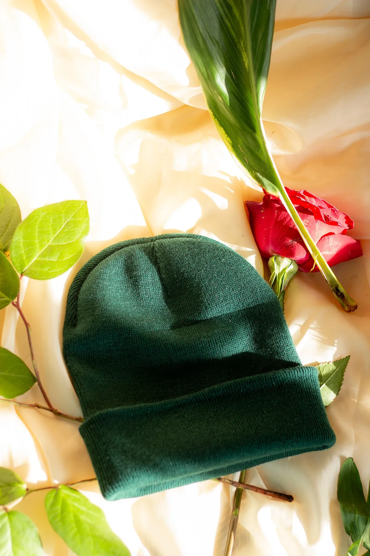 Fir Green Beanie Hat