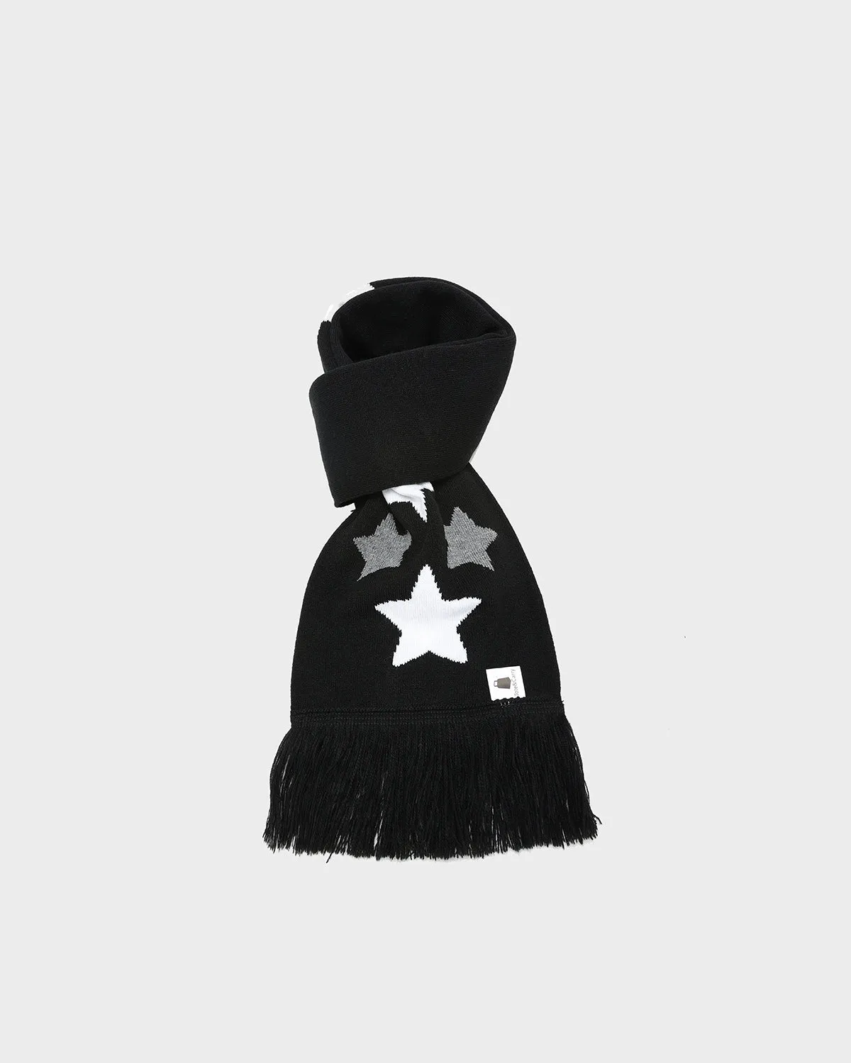 First Class Tracksuit & Beanie Scarf Set in Black