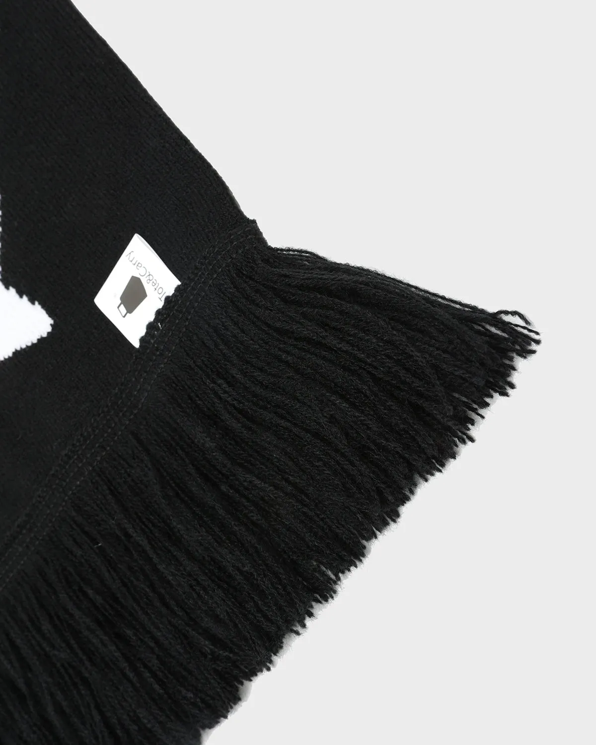 First Class Tracksuit & Beanie Scarf Set in Black
