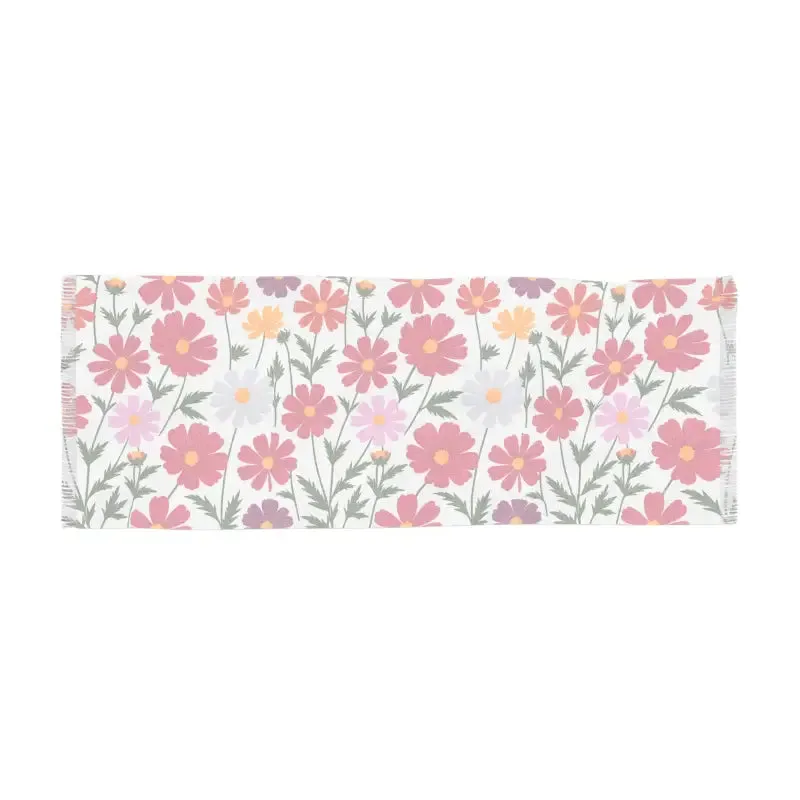 Floral Print Lightweight Scarf for Trendy Fashion