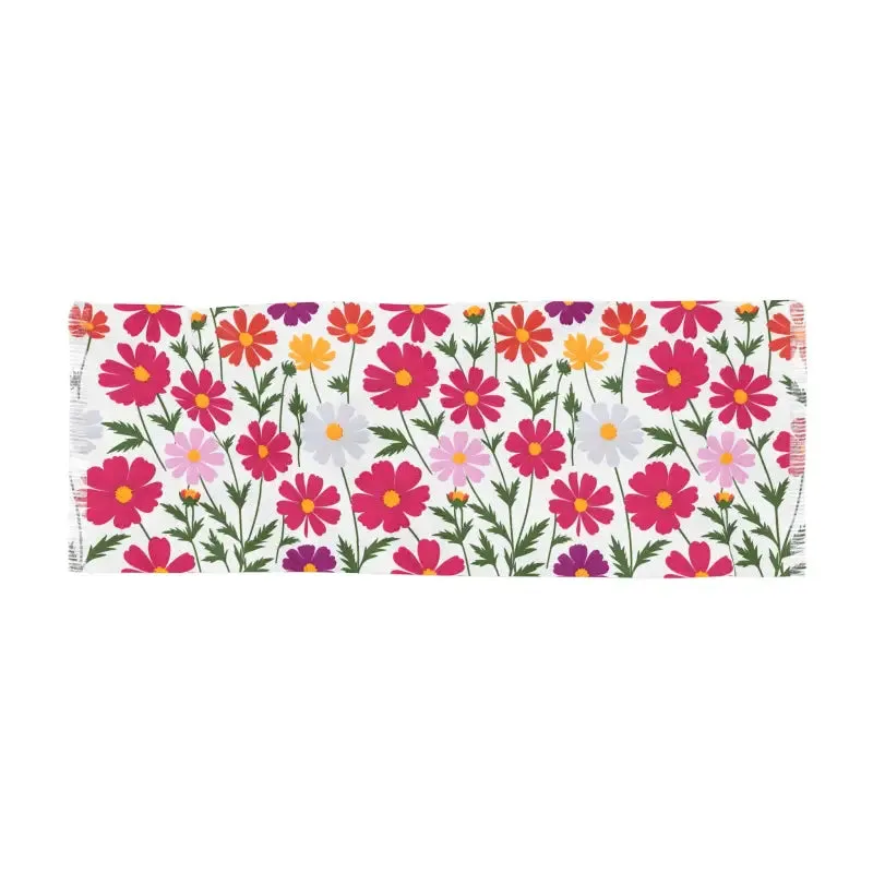 Floral Print Lightweight Scarf for Trendy Fashion
