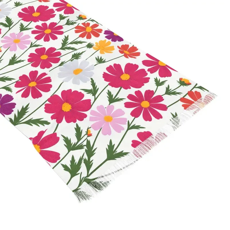Floral Print Lightweight Scarf for Trendy Fashion