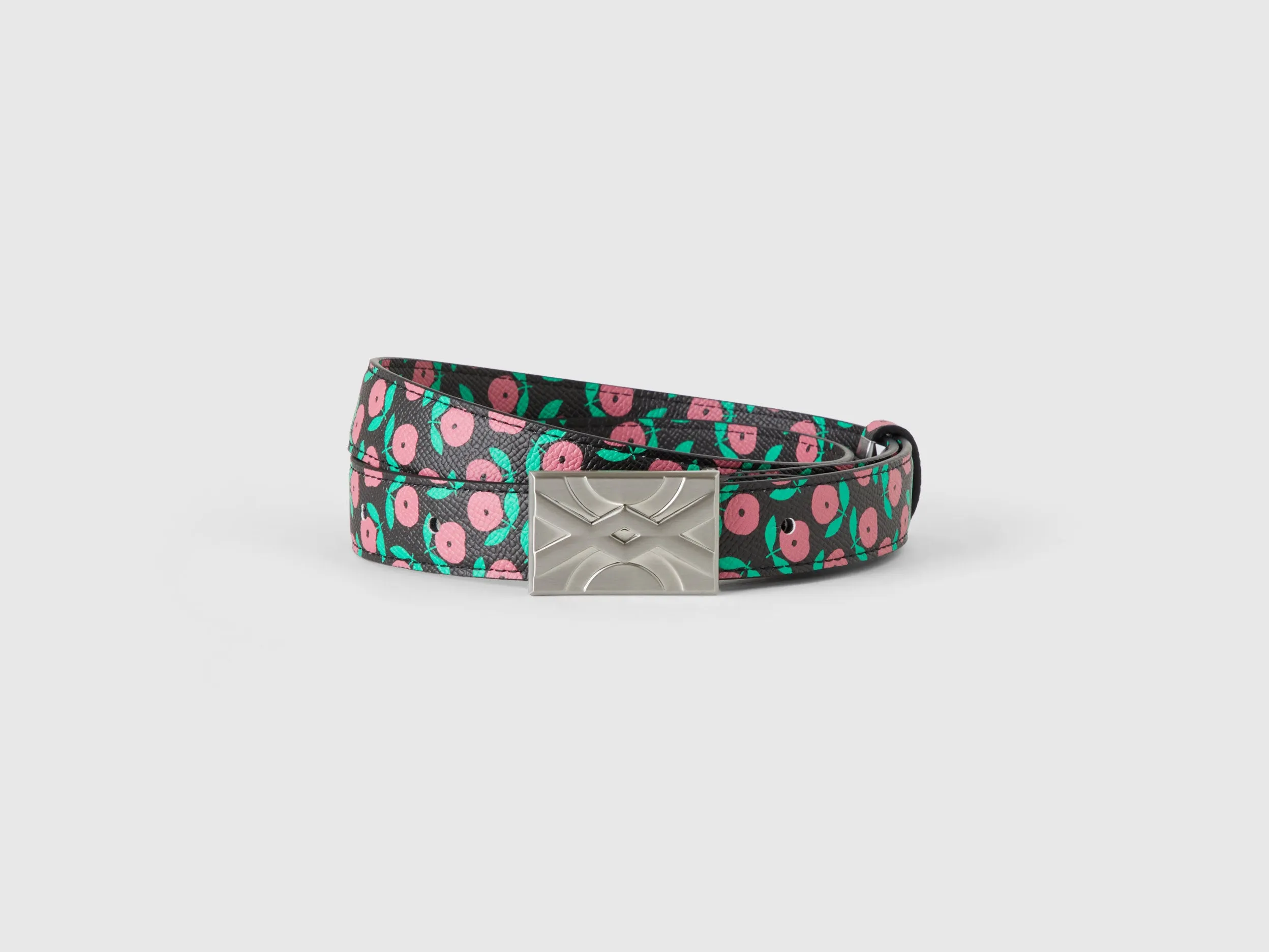 Floral Printed Belt