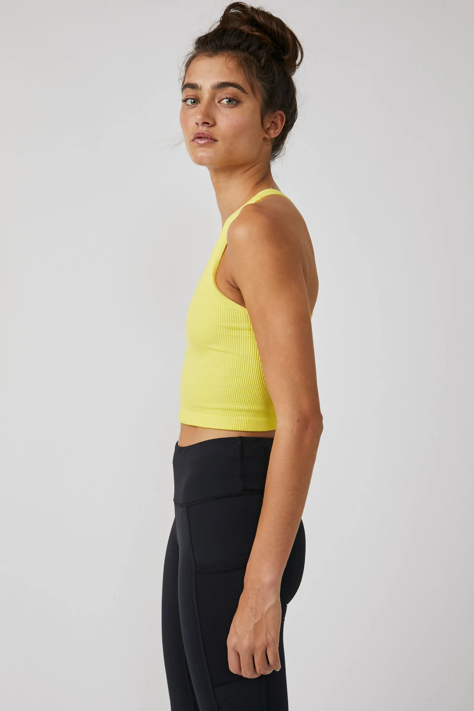 Free People | Free Throw Crop Tank {Lemon Verbena}