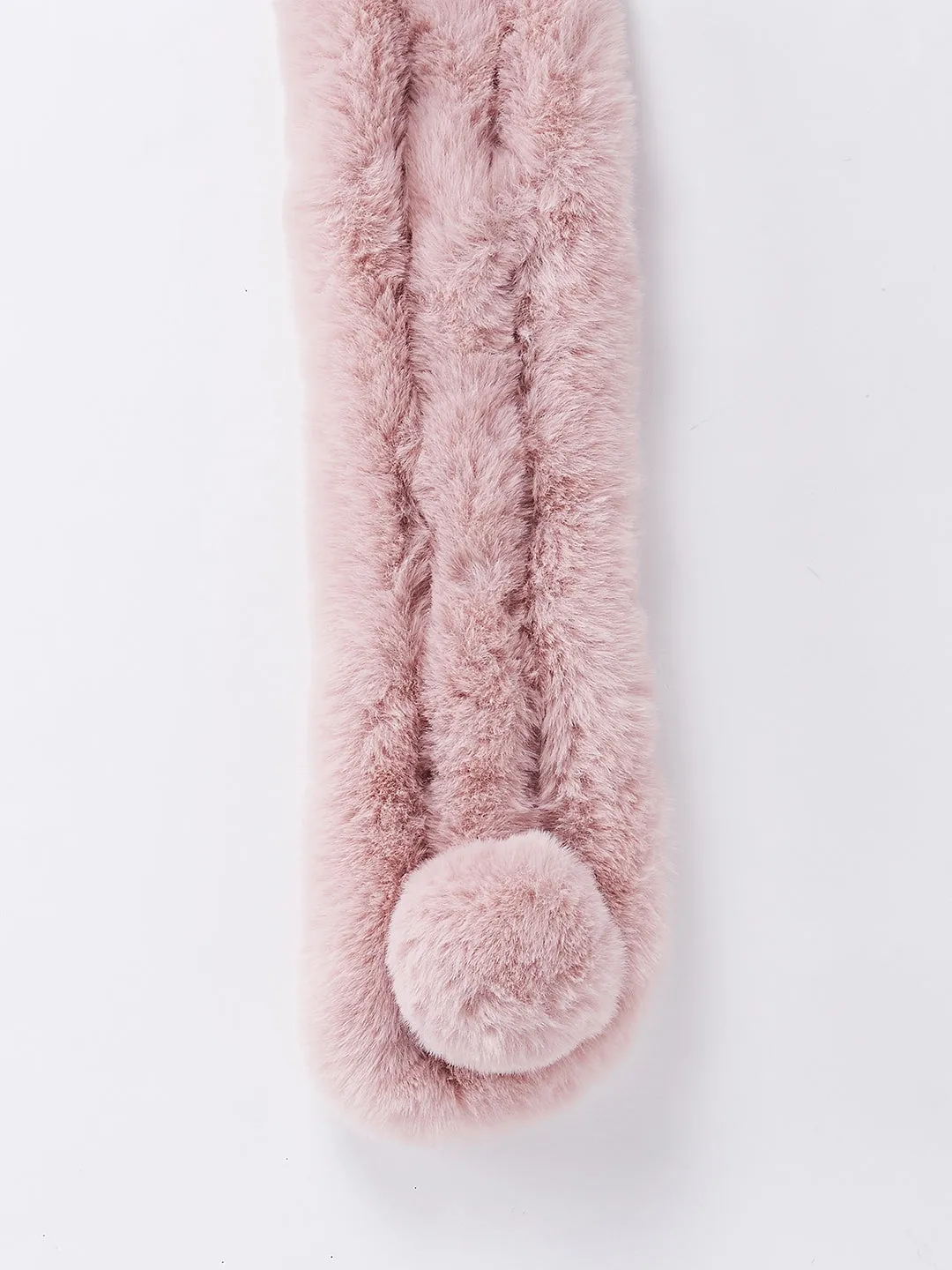 Fur Scarf - Pink