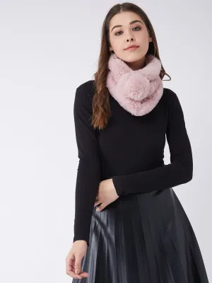 Fur Scarf - Pink