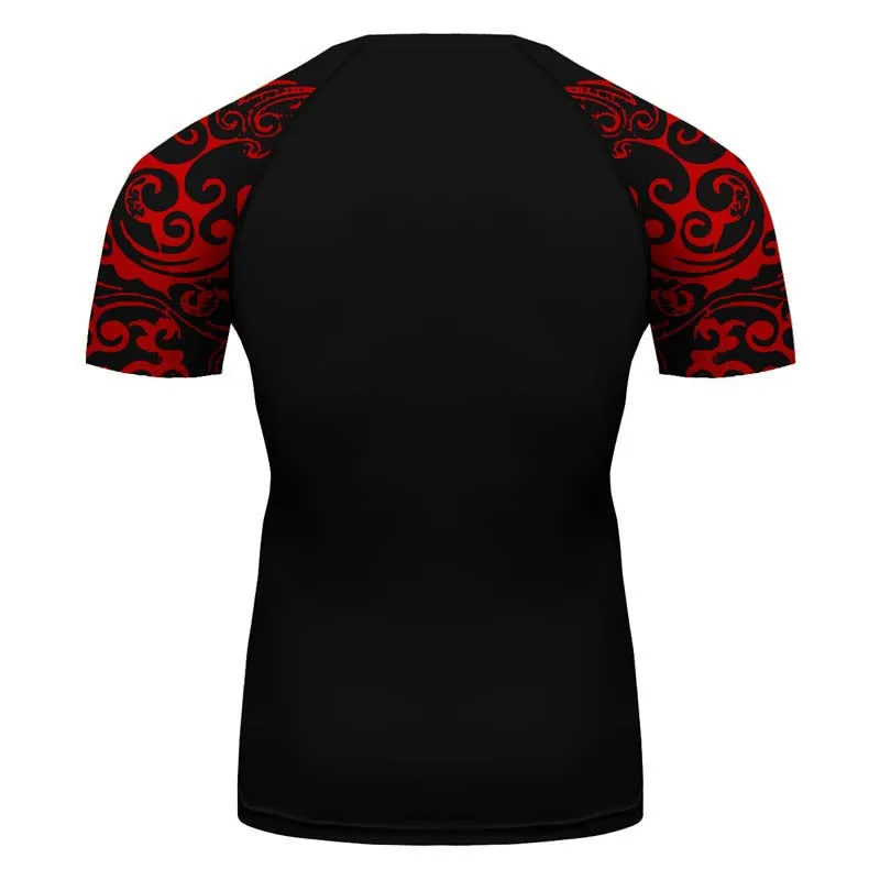 Game of Thrones House Targaryen Long Sleeve MMA BJJ Fitness Yoga Running Cycling Use Tee