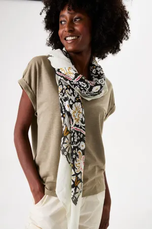 Garcia Goldie Scarf - Black Print