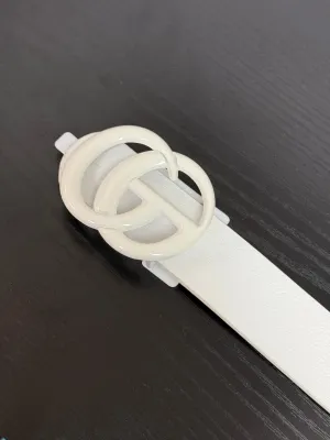 GG Belt - White Matte