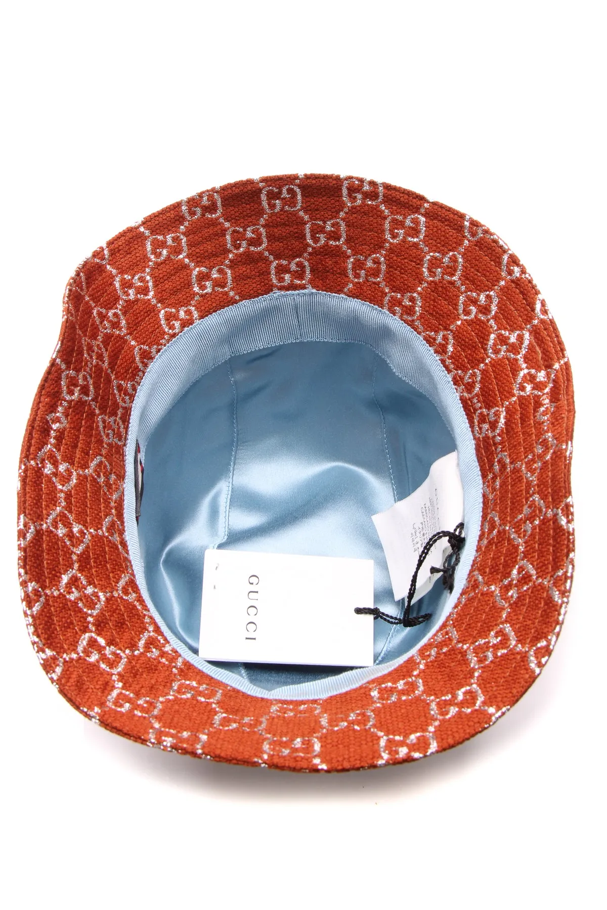 GG Lame Bucket Hat - Size Small