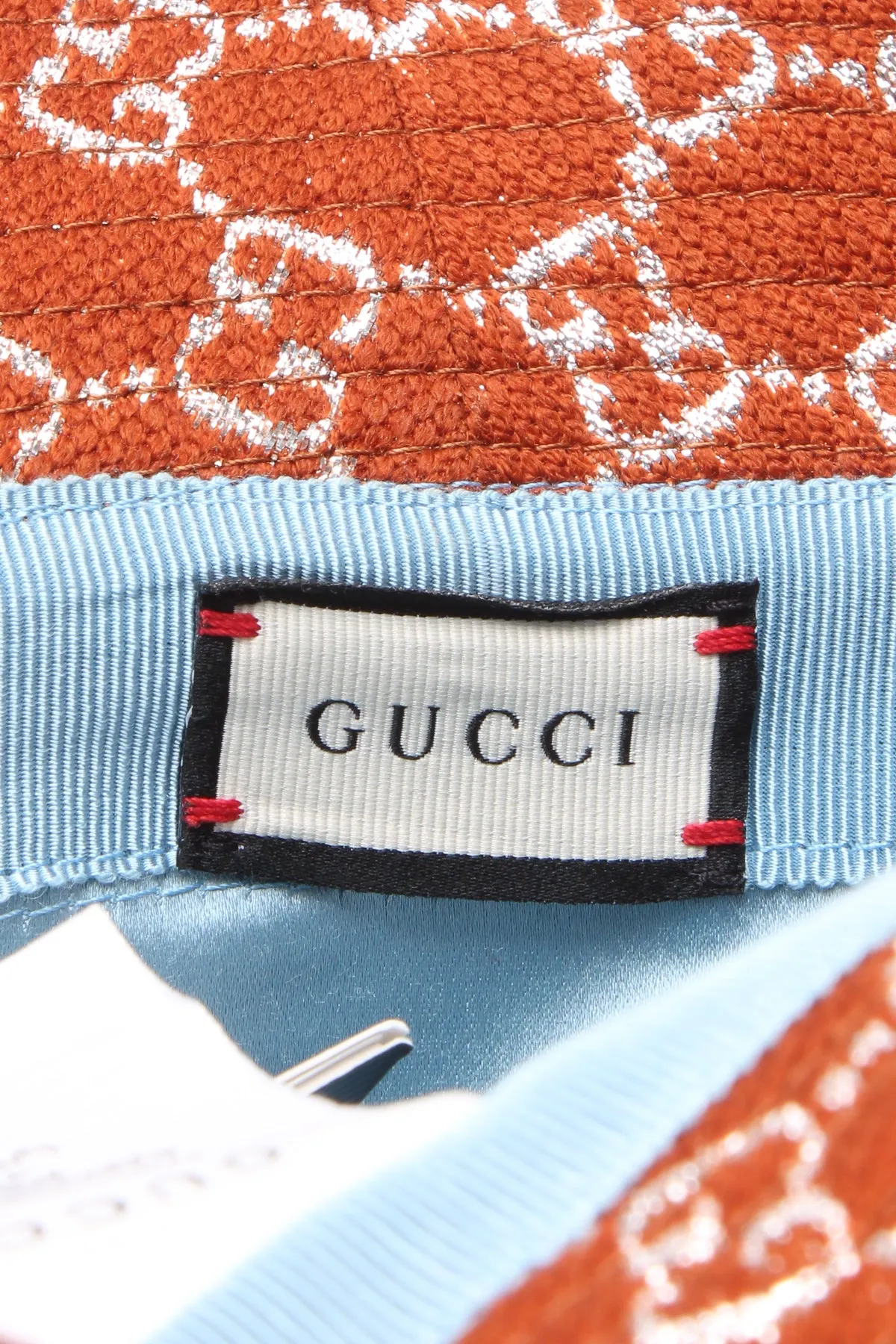 GG Lame Bucket Hat - Size Small