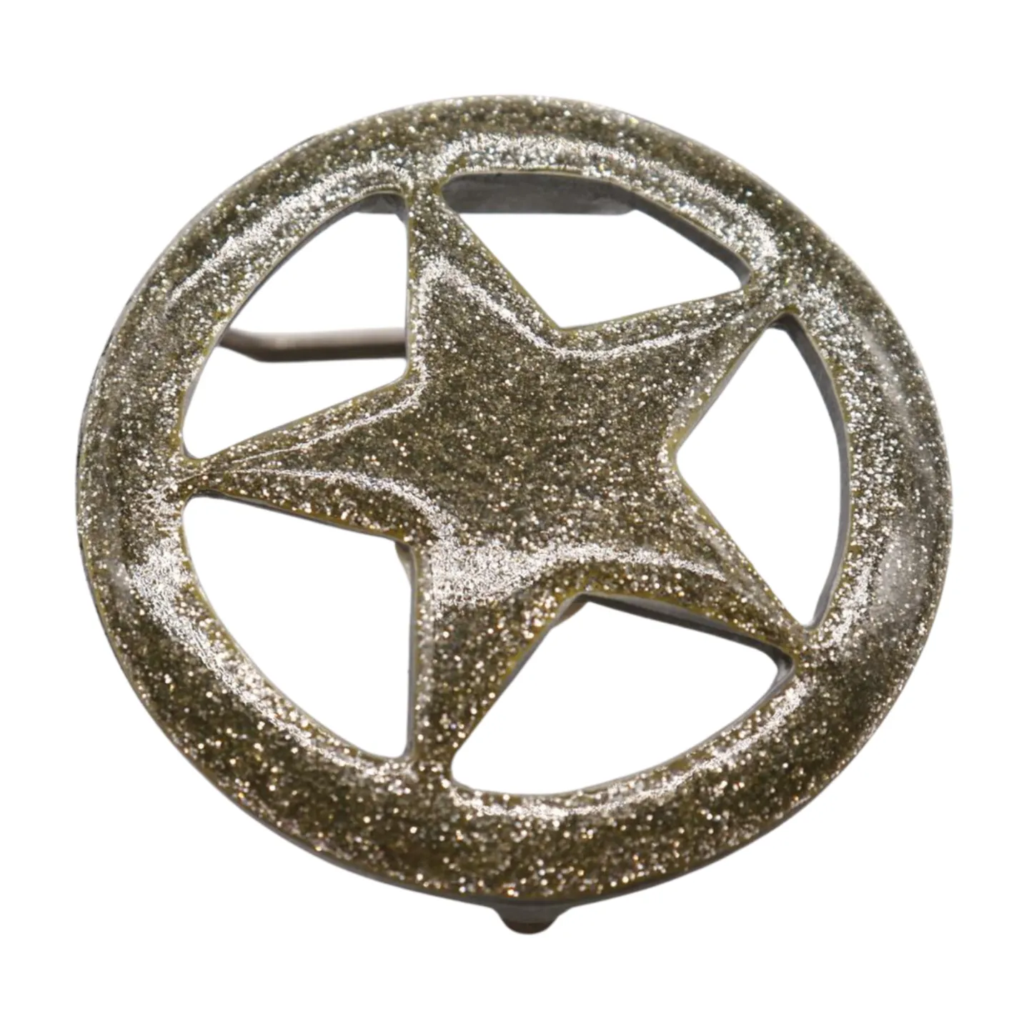 Glitter Texas Lone Star Belt Buckle