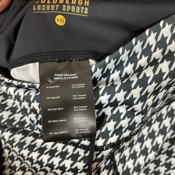 Goldbergh Piana Shorts Black, XXL