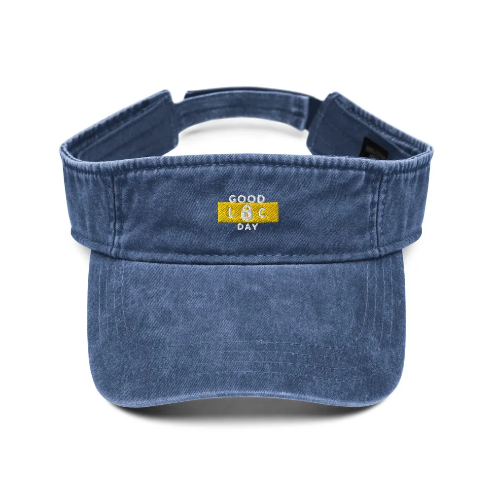 GOOD LOC DAY Denim visor
