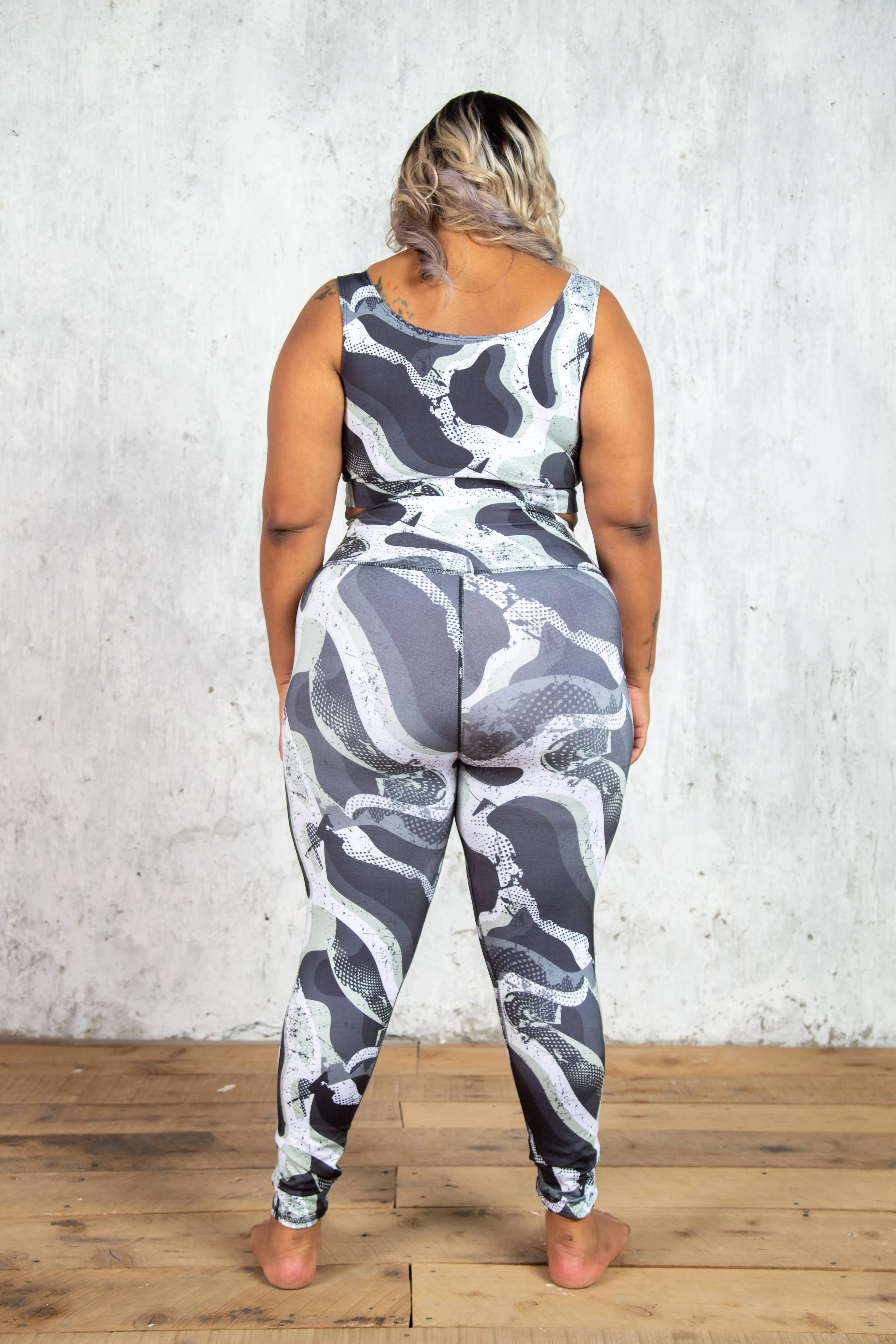Grey Blob Activewear