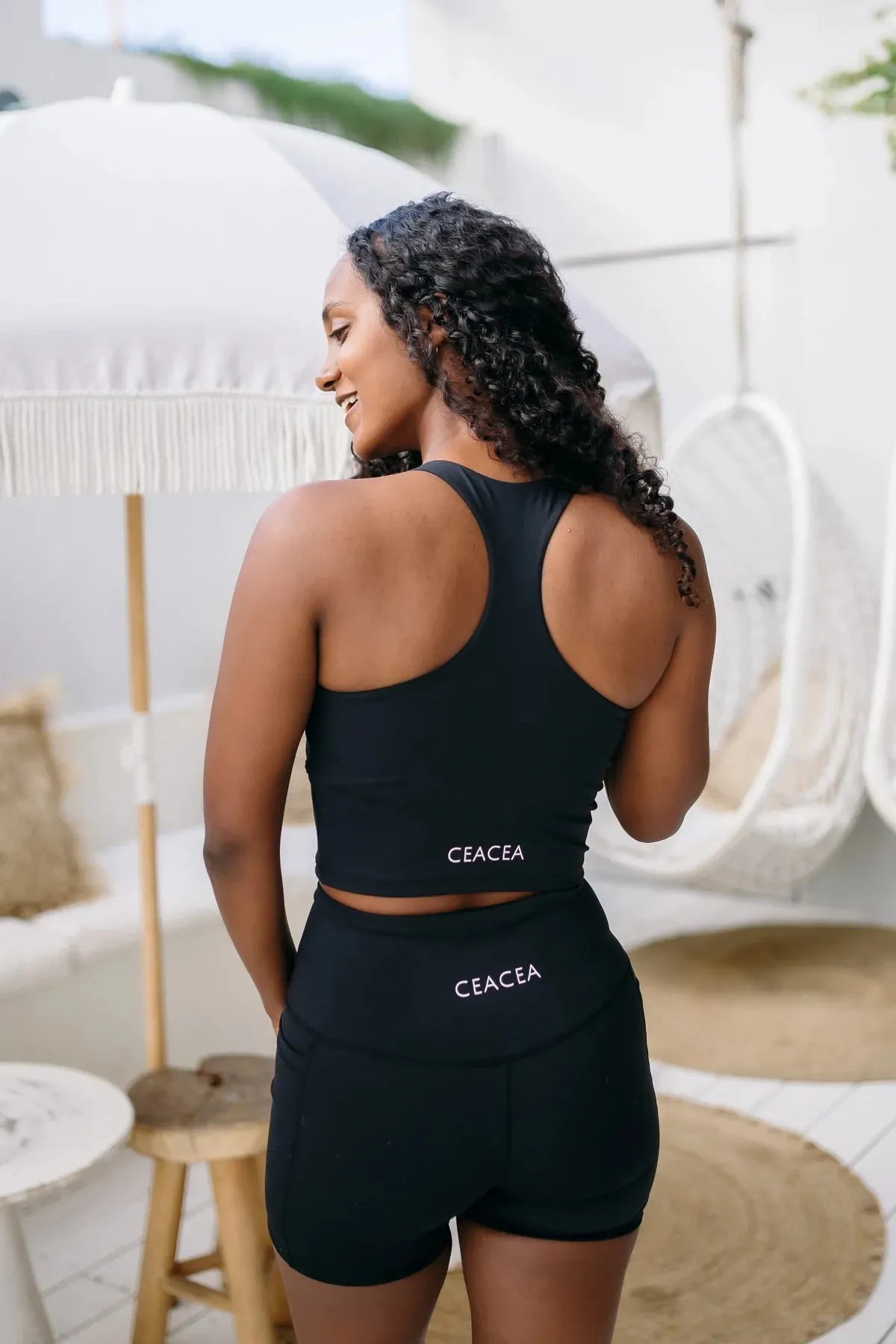 GYM SHORTS - LUXE BLACK