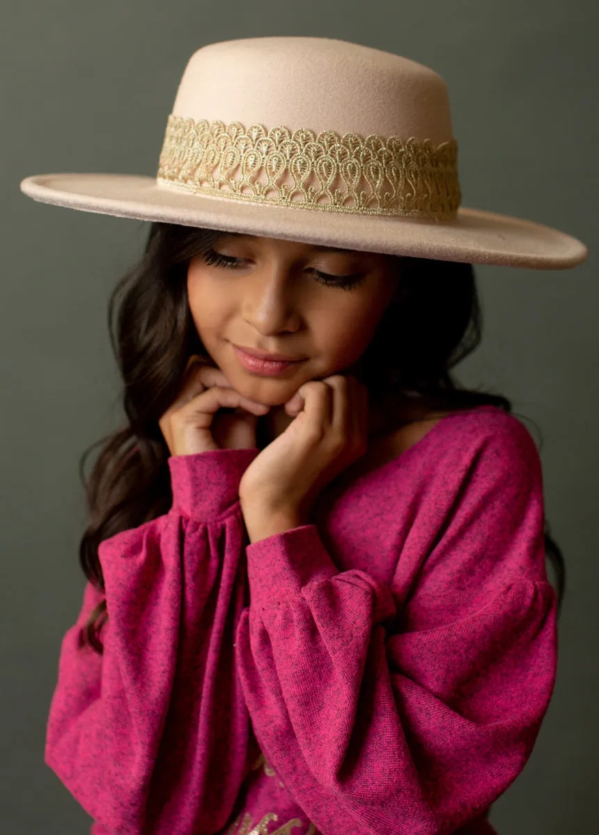 Hallie Hat in Shell