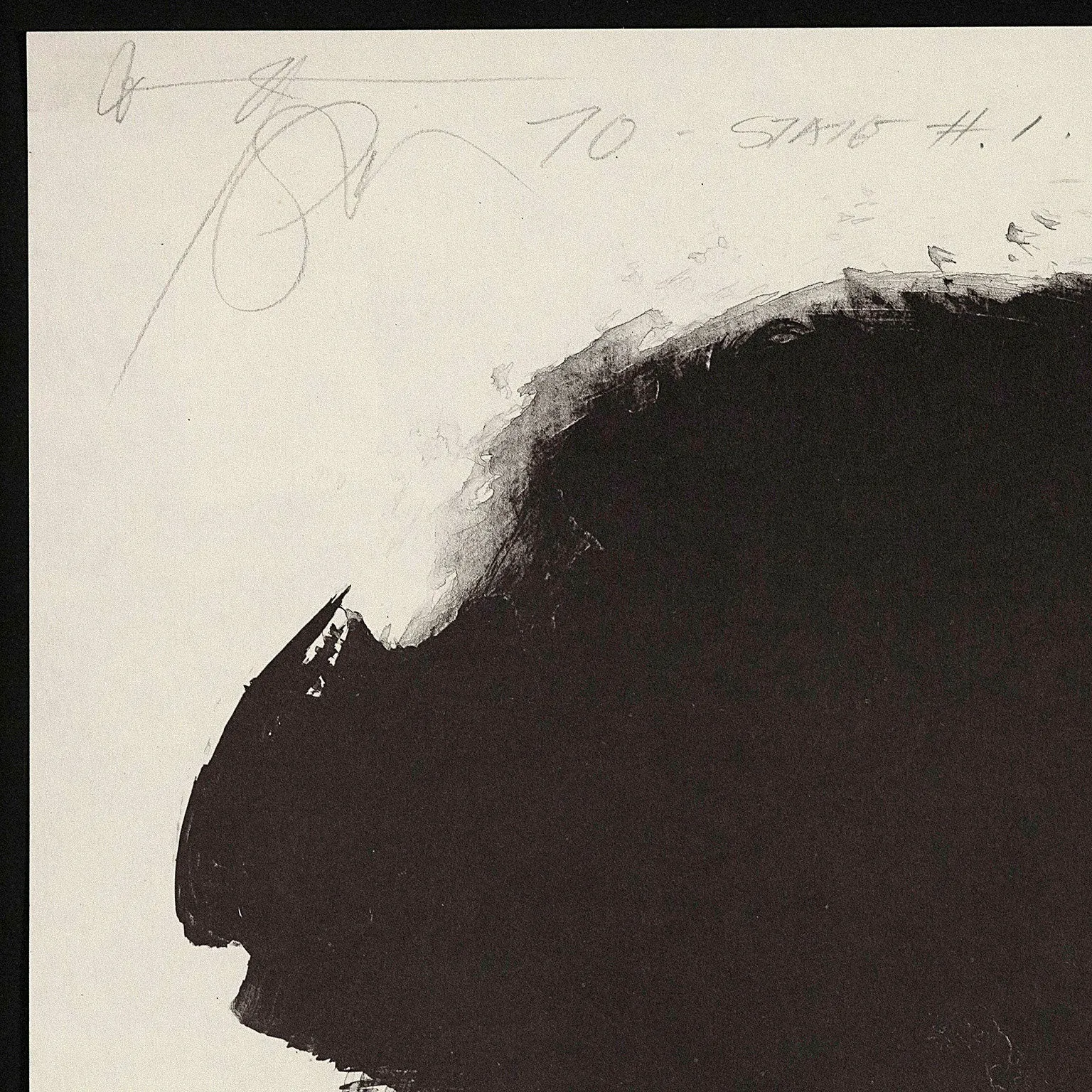 HAROLD TOWN "DIVA" LITHOGRAPH, 1970
