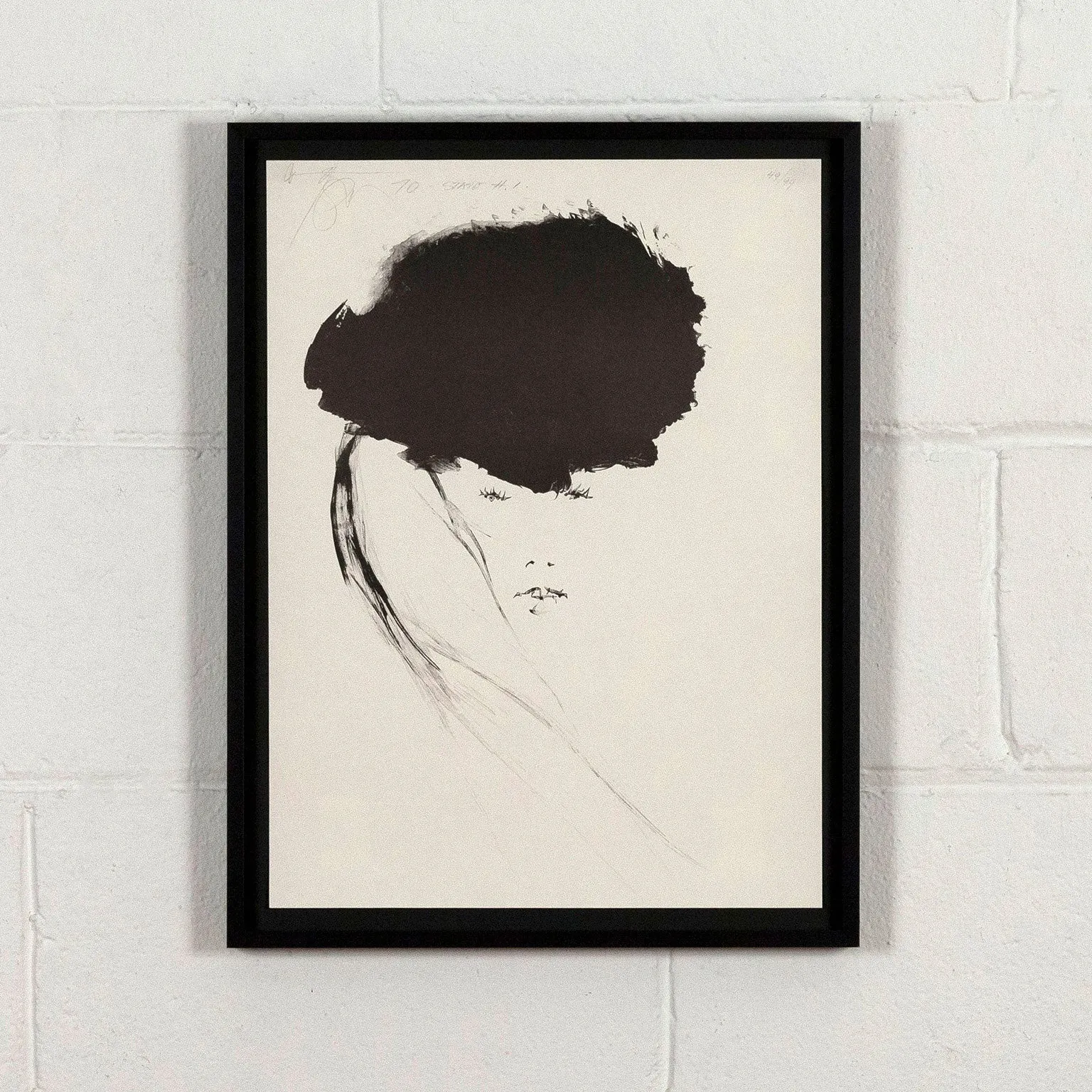 HAROLD TOWN "DIVA" LITHOGRAPH, 1970