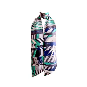 Hermes Astrologie Nouvelle Maxi Twilly Silk Scarf